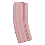CARREGADOR 30 TIROS, CALIBRE .223(5.56×45mm), AR-15, ALUMINIO, ROSA, DURA MAG, 3023003175CPD, USA