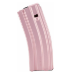 CARREGADOR 30 TIROS, CALIBRE .223(5.56×45mm), AR-15, ALUMINIO, ROSA, DURA MAG, 3023003175CPD, USA - Imagem 2