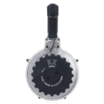 CARREGADOR 50 TIROS, DRUM, CALIBRE .223 (5.56×45mm), AR-15, POLIMERO/METAL, TRANSPARENTE, KCI, KCI-MZ036, KOREA - Imagem 2