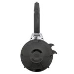 CARREGADOR 50 TIROS, DRUM, CALIBRE .40 S&W, GLOCK, G22/35, POLIMERO, TRANSPARENTE, KCI, KCI-MZ028, KOREA - Imagem 3