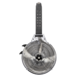 CARREGADOR 50 TIROS, DRUM, CALIBRE .40 S&W, GLOCK, G22/35, POLIMERO, TRANSPARENTE, KCI, KCI-MZ028, KOREA - Imagem 2