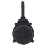 CARREGADOR 50 TIROS, DRUM, CALIBRE 9mm, GLOCK, G43, POLIMERO, PRETO, PROMAG, DRM-A14, USA