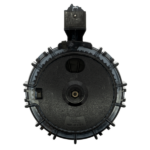 CARREGADOR 55 TIROS, DRUM, CALIBRE .22LR, RUGER 10/22, POLIMERO, PRETO, PROMAG, RUG-A28, USA - Imagem 3