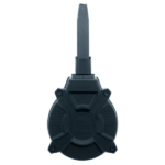 CARREGADOR 50 TIROS, DRUM, CALIBRE 9mm, TAURUS, PT111 (G2/G3), POLIMERO/METAL, PRETO, PROMAG, DRM-A46, USA - Imagem 2