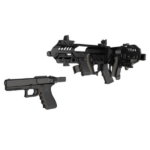 CORONHA ESTABILIZADORA RECOVER TATICAL P-IX (CK) PARA PISTOLA AIRSOFT GLOCK - Imagem 3