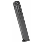 CARREGADOR 32 TIROS, CALIBRE 9mm, RUGER, SR9, METAL, OXIDADO, PROMAG, RUG-A34, USA - Imagem 2