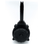 CARREGADOR 50 TIROS, DRUM, CALIBRE .40 S&W, TAURUS, PT100, POLIMERO/METAL, PRETO, PROMAG, DRM-A75, USA - Imagem 2