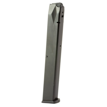 CARREGADOR 32 TIROS, CALIBRE 9mm, TAURUS, TH9/TS9, METAL, OXIDADO, PROMAG, TAU-A12, USA