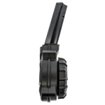 CARREGADOR 50 TIROS, DRUM, CALIBRE 9mm, TAURUS, TH9/TS9, POLIMERO/METAL, PRETO, PROMAG, DRM-A94, USA - Imagem 4