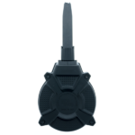 CARREGADOR 50 TIROS, DRUM, CALIBRE 9mm, CANIK, TP9, POLIMERO/METAL, PRETO, PROMAG, DRM-A42, USA - Imagem 2