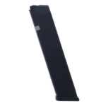 CARREGADOR 22 TIROS, CALIBRE .40 S&W, GLOCK, G22/35, POLIMERO PRETO, GLOCK, MF22022, AUSTRIA (ORIGINAL) - Imagem 2