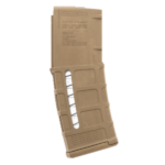 CARREGADOR 30 TIROS, CALIBRE .223(5.56×45mm), AR-15, POLIMERO, WINDOW, TAN, MAGPUL, MAG556-MCT, USA
