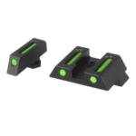 KIT ALÇA + MASSA MIRA FIBRA OPTICA VERDE GLOCK, GENÉRICO, AMG-G, CHINA