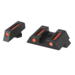 KIT ALÇA + MASSA MIRA FIBRA OPTICA VERMELHA GLOCK, GENÉRICO, AMR-G, CHINA