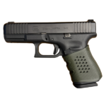 GRIP TÁTICO EMBORRACHADO ANATÔMICO ANTIDERRAPANTE PARA PISTOLA, VERDE, GENÉRICO, GTP-V, CHINA - Imagem 3