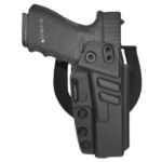 COLDRE HOUSTON KYDEX PREMIUM IN&OUT (PADDLE E CLIP), GLOCK, G23 GEN5, LADO DIREITO, PRETO, KIO-G23G5-RH, ARGENTINA