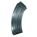 CARREGADOR 30 TIROS, CALIBRE .223(5.56×45MM), VZ58, METAL, PRETO, CSLA, CSLA-VZ58, CHECOSLOVÁQUIA