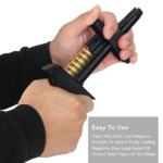 MUNICIADOR UNIVERSAL COMPATIVEL COM TODOS CARREGADORES PARA CALIBRES 9MM A .40 S&W, POLIMERO, PRETO, UTS, UTS-SL-9-40, USA - Imagem 3