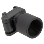 ADAPTADOR CORONHA DOBRAVÉL, AK-47, ALUMINIO, PRETO, OEM, FS-7-CH - Imagem 2
