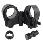 ADAPTADOR CORONHA DOBRAVÉL, AR-15 / AR-10, AR-9, ALUMINIO, PRETO, OEM, FS-15-CH - Imagem 2