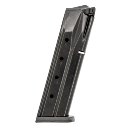 CARREGADOR 17 TIROS, CALIBRE 9MM, BERETTA, PX4, METAL, OXIDADO, PROMAG, BER-A14, USA