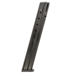 CARREGADOR 32 TIROS, CALIBRE 9MM, BERETTA, PX4, METAL, OXIDADO, PROMAG, BER-A15, USA