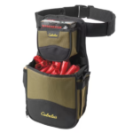 BOLSA DE CINTURA COMBINADA PARA CAIXA E CARTUCHOS CABELA'S, PRETO/VERDE OLIVA, CF-21111, USA