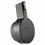 CARREGADOR 50 TIROS, DRUM, CALIBRE 9MM, KALASHNIKOV, KP9 / KR9, METAL, PRETO, F5 MFG, F5-KP9AK9-BLK, USA - Imagem 2