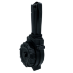 CARREGADOR 50 TIROS, DRUM, CALIBRE 9MM, SAR, SAR9, POLIMERO/METAL, PRETO, PROMAG, DRM-A99, USA