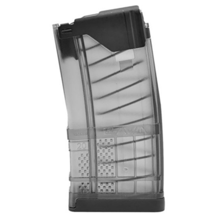 CARREGADOR 20 TIROS, CALIBRE .223/5.56X45MM, AR-15, LANCER SYSTEMS L5AWM GEN 2, POLIMERO, FUME, 738435622275, USA