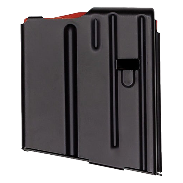 AR-10_.308_5-RDS_METAL_PRETO_5X08041178CPD_DURAMAG_2 CARREGADOR 5 TIROS, CALIBRE .308/7.62x51MM, AR-10, AÇO INOX, PRETO, DURAMAG, 5X08041178CPD, USA - Imagem 1