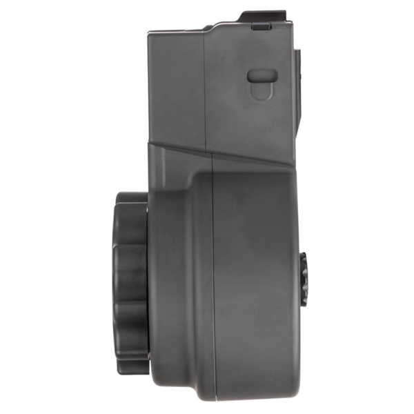 CARREGADOR 50 TIROS, DRUM, CALIBRE .308/7.62x51MM, AR-10, METAL, PRETO, X-PRODUCTS, X25-M-BLK, USA - Imagem 2