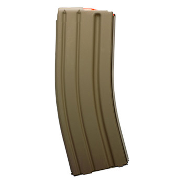 AR-15_5.56_30-RDS_ACO_FDE_GOAR30-FDE-S_GLOBAL-ORDNANCE CARREGADOR 30 TIROS, CALIBRE .300BLK / .223 (5.56×45MM), AR-15,METAL, FDE, GO, GOAR30-FDE-S, KOREA - Imagem 1