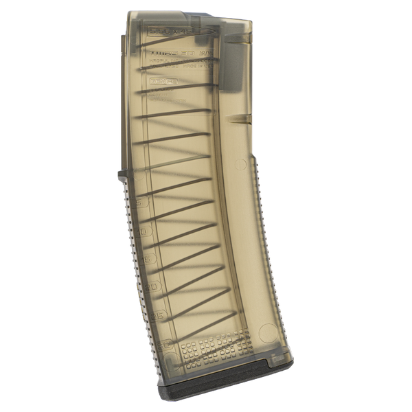 AR-15_5.56_30-RDS_TMAG-GEN-3_POLI_VERDE-OLIVA-TRANSL_MAG1417-ODT_MAGPUL_1 CARREGADOR 30 TIROS, CALIBRE .300BLK / .223 (5.56×45MM), AR-15, POLIMERO, VERDE OLIVA TRANSLÚCIDO, MAGPUL, TMAG GEN 3, MAG1417-ODT, USA - Imagem 1