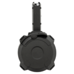 CARREGADOR 60 TIROS, DRUM, CALIBRE .223(5.56×45MM), AR-15, POLIMERO, PRETO, MAGPUL, MAG576-BLK, USA - Imagem 4