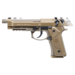 PISTOLA AIRGUN BERETTA M9A3 FULL AUTO CO2 BLOWBACK 4,5MM FDE - 2253024 - LICENCIADA UMAREX - Imagem 2