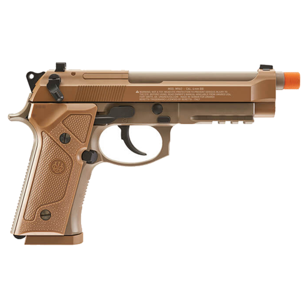 BERETTA_PT_AIRSOFT_2274310_ELITE-FORCE_destaque PISTOLA AIRSOFT BERETTA M9A3 FULL AUTO CO2 FULL BLOWBACK 6MM FDE - 2274310 - LICENCIADA UMAREX - Imagem 1