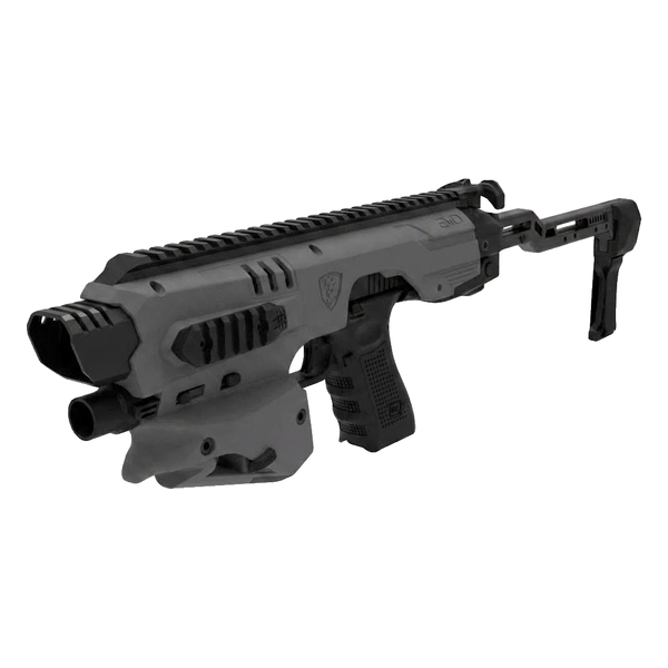 CAA-MCK_EVO_CINZA_CAA-MCK-EVO-GR_2 CORONHA ESTABILIZADORA PARA PISTOLA AIRSOFT CAA MCK-EVO CINZA - Imagem 1