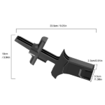 MUNICIADOR UNIVERSAL COMPATIVEL COM TODOS CARREGADORES PARA CALIBRES 9MM A .40 S&W, POLIMERO, PRETO, OEM, SL-9-40 - Imagem 3