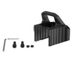 CHARNDING HANDLE PARA PISTOLA GLOCK, G17/G45, POLIMERO, PRETO, OEM, CHP-01 - Imagem 5