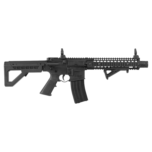 CROSMAN-DPMS_RIFLE_SBR_CO2-FULL-AUTO_BB_BLACK_AGD-45718921_destaque RIFLE AIRGUN CROSMAN DPMS SBR SEMI/FULL AUTO C02 BLOWBACK 4,5MM BLACK - AGD-45718921 - Imagem 1