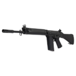 RIFLE AIRSOFT FAL AEG (FULL LENGTH) V2 SEMI/FULL AUTO BLACK - KING ARMS - KA-AG-02-V2