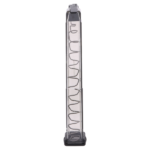 CARREGADOR 12 TIROS, CALIBRE .380, GLOCK, G42, POLIMERO, TRANSPARENTE, ETS, GLK-42-12, USA - Imagem 4