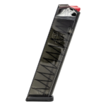 CARREGADOR 20 TIROS, CALIBRE 10 MM, GLOCK, G20, POLIMERO, FUME, ETS, SMK-GLK-20-20, USA