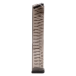 CARREGADOR 30 TIROS, CALIBRE 10 MM, GLOCK, G20/29/40, POLIMERO, TRANSPARENTE, ETS, SMK-GLK-20-30, USA