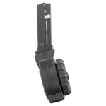 CARREGADOR 50 TIROS, DRUM, CALIBRE 10 MM, GLOCK, G20/29/40, POLIMERO/METAL, PRETO, PROMAG, DRM-A69, USA - Imagem 2