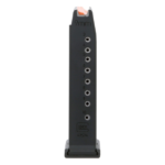 CARREGADOR 10 TIROS, CALIBRE 9MM, GLOCK, 43X / 48, POLIMERO, PRETO, GLOCK ORIGINAL, 47818, ÁUSTRIA - Imagem 2