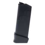 CARREGADOR 12 TIROS, CALIBRE 9MM, GLOCK, G26, POLIMERO, PRETO, GLOCK ORIGINAL, MF06781, ÁUSTRIA - Imagem 3