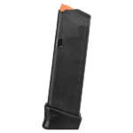 CARREGADOR 17 TIROS (15+2), CALIBRE 9MM, GLOCK, G19/26/49, POLIMERO, PRETO, GLOCK ORIGINAL, MF19117, ÁUSTRIA - Imagem 3