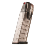 CARREGADOR 17 TIROS, CALIBRE 9MM, GLOCK, G19/47, POLIMERO, FUME, ETS OMEGA, OMG-GLK-17, USA - Imagem 2